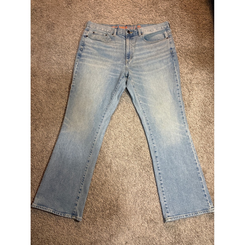 Urban Pipeline Max Flex Mens Bootcut Jeans Light Wash 36x30 Stretch Denim